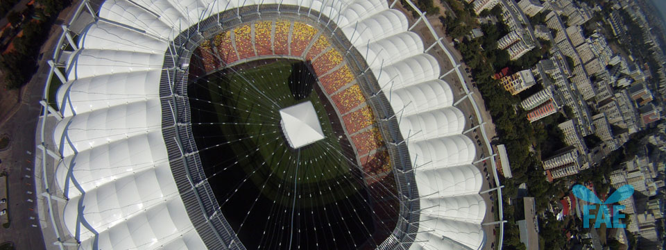Poze de la inaltime Stadionul National